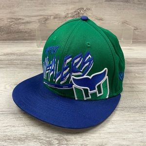 New Era Vintage Hockey Hat Hartford Whalers Medium-Large Hurricanes Carolina